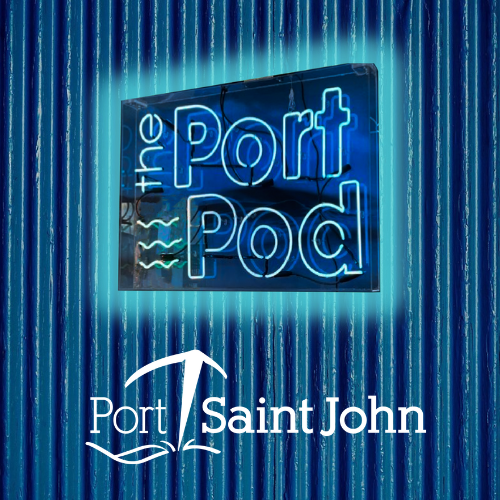 The Port Pod Thumbnail Logo